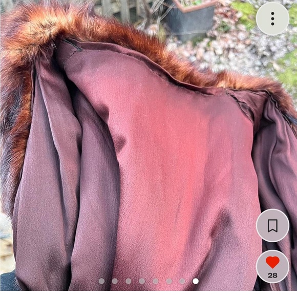 authentic fur coat - Picture 7 of 8